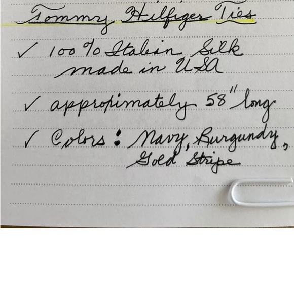 TOMMY HILFIGER VINTAGE
STRIPED BURGUNDY TIE - Picture 6 of 6